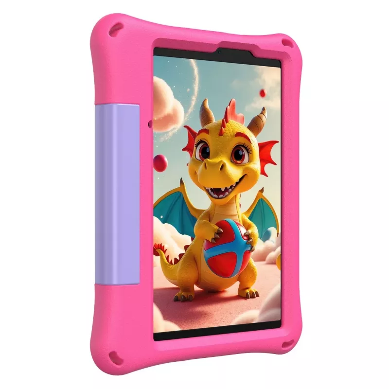 Planšetė UleFone Tab A9 Pro Kids — 4 GB RAM, 128 GB saugykla, LTE, rožinė