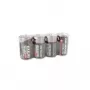 ANSMANN 5015581 Raudona šarminės baterijos, Mono (D), 4 vnt. pakuotė