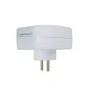 3 lizdų elektros adapteris ESPERANZA ELK303W, E tipo kištukas, 16 A, 220–240 V, su įžeminimu, baltas