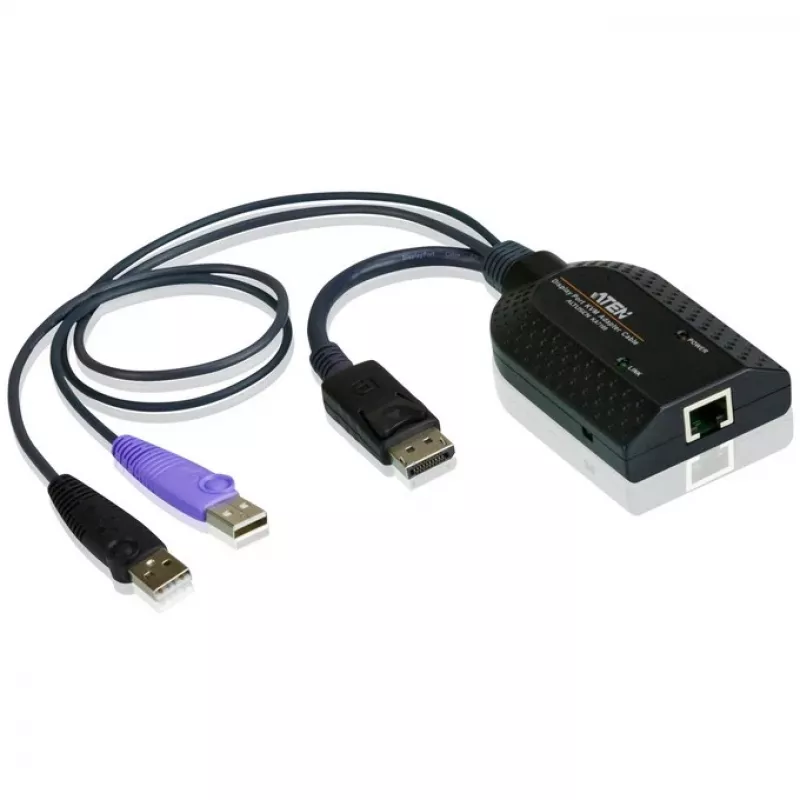 ATEN USB – DisplayPort į Cat5e/6 KVM adapterio laidas (CPU modulis)