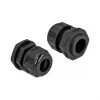 Kabelio sandariklis DeLOCK 60385 Juodas Plastikas 2 vnt.