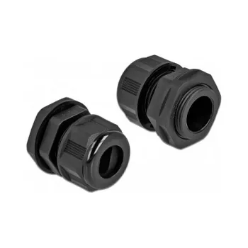 Kabelio sandariklis DeLOCK 60385 Juodas Plastikas 2 vnt.