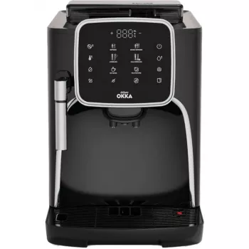Visiškai automatinis espreso kavos aparatas Arzum Okka Espresso Pro, juoda/chromas, 1450 W