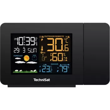 Oro stotelė TECHNISAT Imeteo P1 belaidė su vidaus/lauko temperatūros ir drėgmės jutikliais