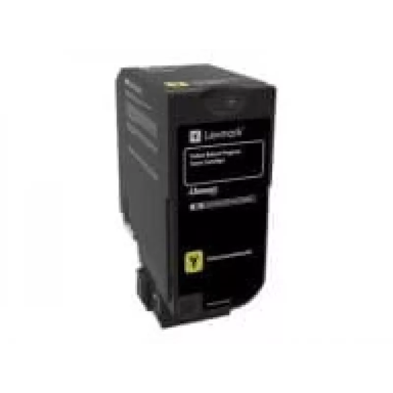 Lexmark 74C20Y0 dažų kasetė 1000 puslapių Geltona