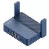 Nešiojamasis maršruto parinktuvas Cudy TR3000 AX3000 Wi‑Fi 6, Gigabit Ethernet WAN/LAN, USB-A, išorinės antenos, mėlynas