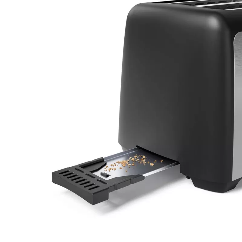 Tristar skrudintuvas | BR-1058 | Galia 800 W | 2 lizdai | Korpusas plastikinis | Sidabrinis