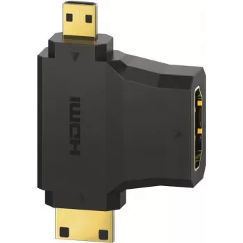 Hama 00305020 HDMI laidas HDMI Type A (Standard) HDMI Type C/HDMI Type D Juoda