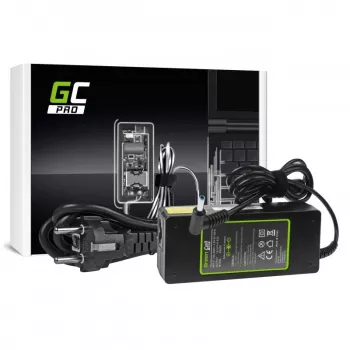 Green Cell AD65P maitinimo adapteris/keitiklis, naudojimui patalpose, 90 W, juodas