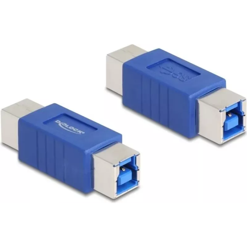 DeLOCK 67228 jungčių adapteris USB Type-B mėlynas