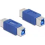 DeLOCK 67228 jungčių adapteris USB Type-B mėlynas