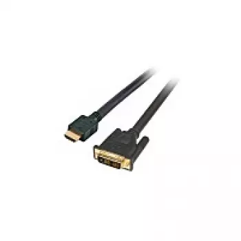 EFB-Elektronik HighSpeed HDMI+ - DVI laidas, HDMI A - DVI 24+1 St-St 1 m, juodas Gamintojas: EFB Elektronik (K5432SW.1)