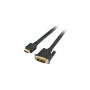 EFB-Elektronik HighSpeed HDMI+ - DVI laidas, HDMI A - DVI 24+1 St-St 1 m, juodas Gamintojas: EFB Elektronik (K5432SW.1)