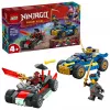 Statybiniai kaladėlės Ninjago 71840 Lenktynių dvikova Rogue prieš Drix