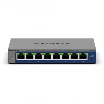 NETGEAR GS108Ev4 Nevaldomas L2/L3 Gigabit Ethernet (10/100/1000) Pilkas