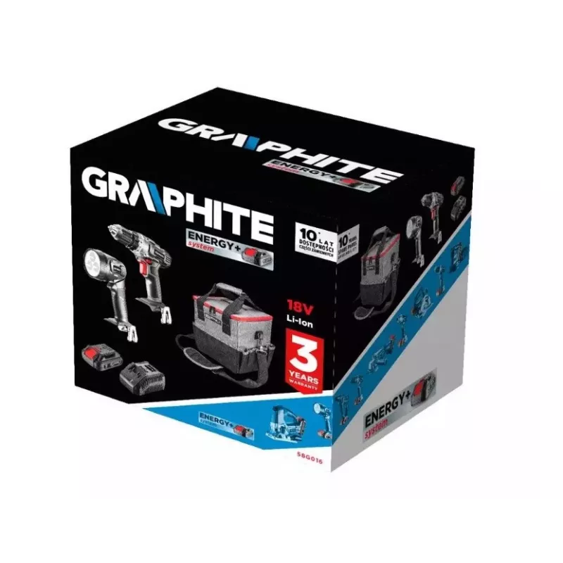 Elektrinių įrankių rinkinys GRAPHITE 5 dalių 58G016