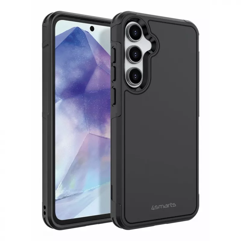 Cover 4smarts Galaxy A55 16.8 cm (6.6 inch) Juoda