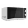 Solo mikrobangų krosnelė TEKA MW FS20 WH — stalinė, 20 l, 700 W, sukamoji rankenėlė, mechaninis laikmatis, 25,5 cm sukamoji lėkštė