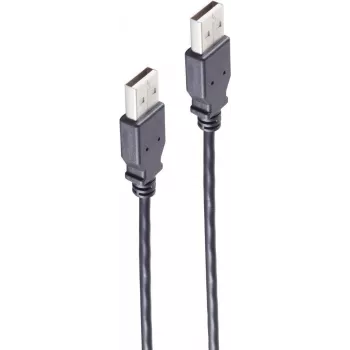 shiverpeaks BS13-22015 USB laidas 0,5 m USB 2.0 USB A juodas (BS13-22015)