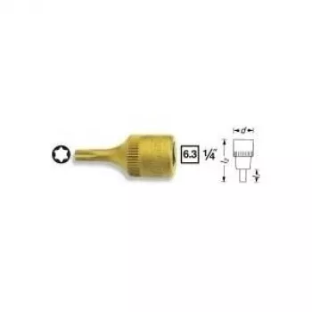 Hazet Torx atsuktuvo antgalis 6,3 mm (1/4) 8502-T20 Ilgis 28 mm (8502-T20)
