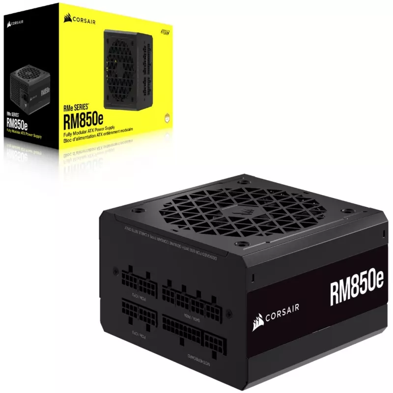 Corsair | Visiškai modulinis mažo triukšmo ATX maitinimo šaltinis (EU) | RMe Series RM850e | 850 W