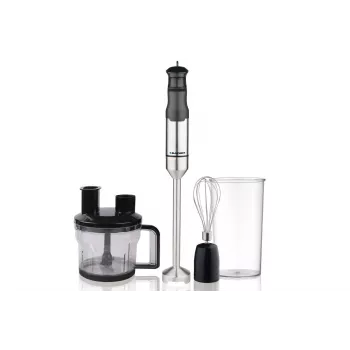 Panardinamasis blenderis BLAUPUNKT HBD611 — 1200 W, juodas, plakiklis, matavimo puodelis, apsauga nuo taškymosi