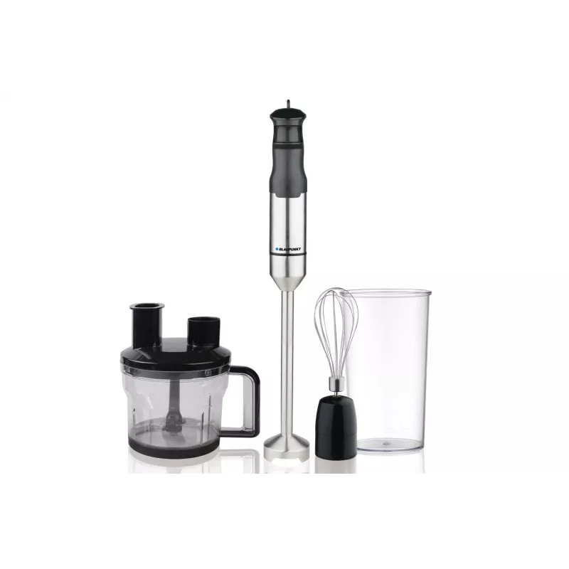 Panardinamasis blenderis BLAUPUNKT HBD611 — 1200 W, juodas, plakiklis, matavimo puodelis, apsauga nuo taškymosi