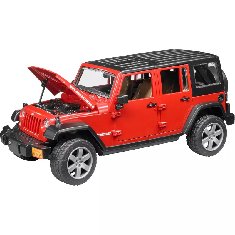 Bevielio visureigio modelis BRUDER JEEP Wrangler Unlimited Rubicon