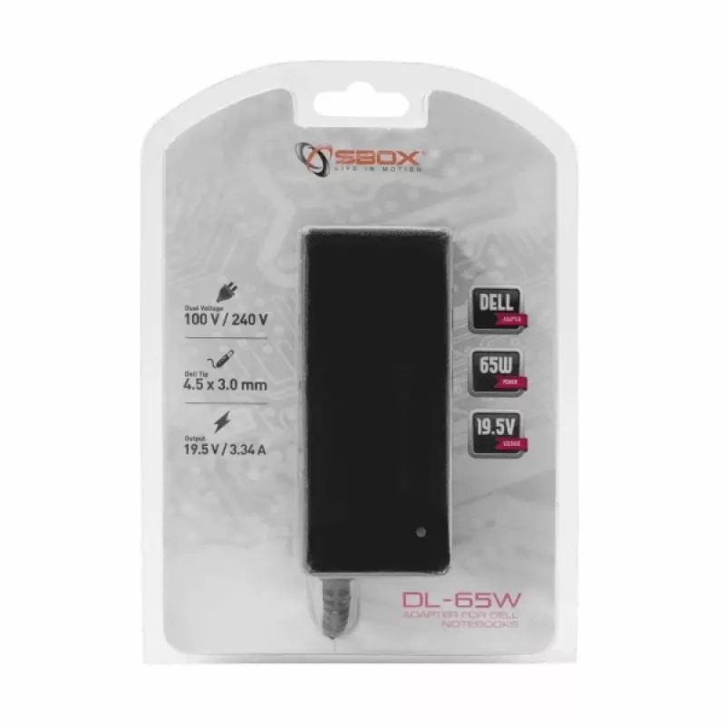 Sbox adapteris, skirtas Dell nešiojamiesiems kompiuteriams DL-65W