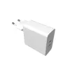 Įkroviklis FIXED FIXC65-2C-WH Vidinis AC greitasis įkrovimas 2x USB Type-C