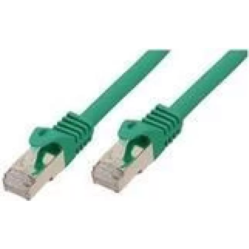 tinklo kabelis shiverpeaks BASIC-S Cat7 0,5 m žalias