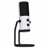 PC mikrofonas NZXT Capsule White — USB, kardioidinis, 24 bitų/96 kHz, 100 dB SNR, 120 dB jautrumas, aliuminis, komplekte USB-C į USB-A laidas