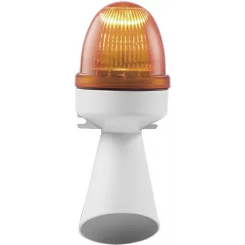 Grothe Hupe WL 6301 240VAC laidinė sirena vidaus/lauko, pilka (31371)