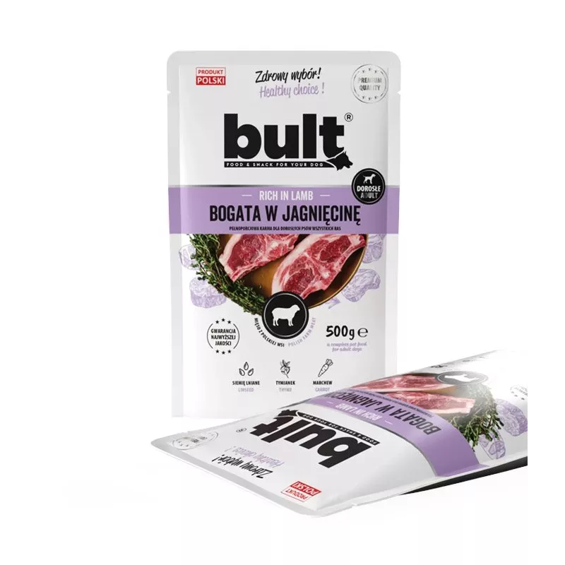 BULT, gausu avienos - šlapias šunų maistas - 500 g