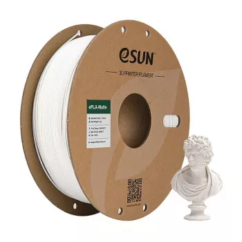 Esun EPLA-MATTE 1.75mm PIENO BALTA 1kg