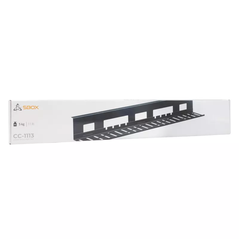 Sbox CC-1113 Kabelių valdymas juodas