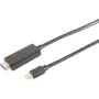 DisplayPort laidas ShiverPeaks Mini DP 1.4 — palaiko 4K raišką