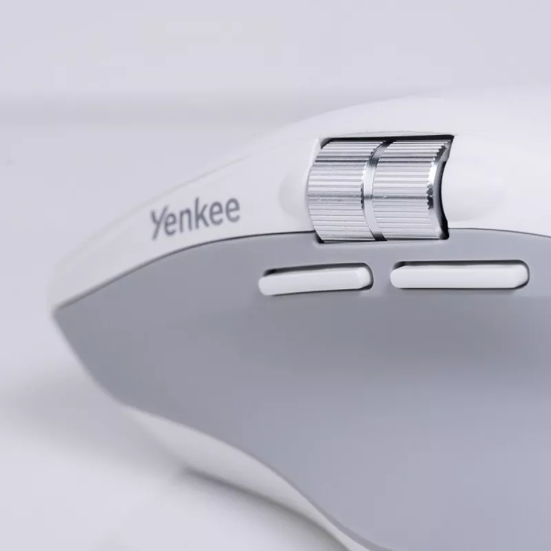 Belaidė pelė YENKEE 2095WH SPIN DUAL Smart Flying Scroll