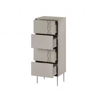 Cama 4S TRESSE komoda 50x40x125 kašmyro matinis