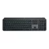 Belaidė pilno dydžio klaviatūra Logitech Master MX Keys S — Grafitinė, Bluetooth ir 2,4 GHz (Nano), USB-C įkraunama, apšviesta, QWERTY US International