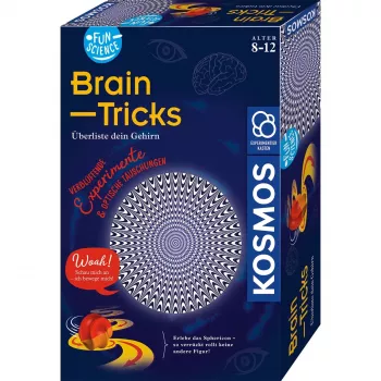 Kosmos Fun Science Brain Tricks, Eksperimentų rinkinys, Elektra, 8 m., Įvairiaspalvis