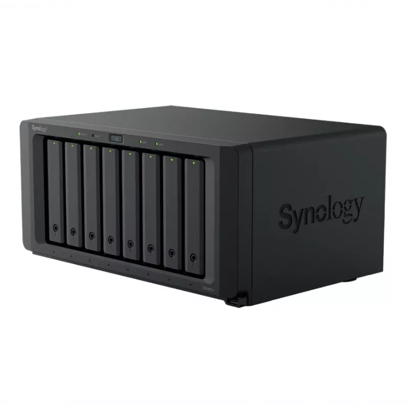 Synology DiskStation DS1825+ NAS / saugojimo serveris Ryzen Embedded V1500B 8 GB DDR4 0 TB Juoda