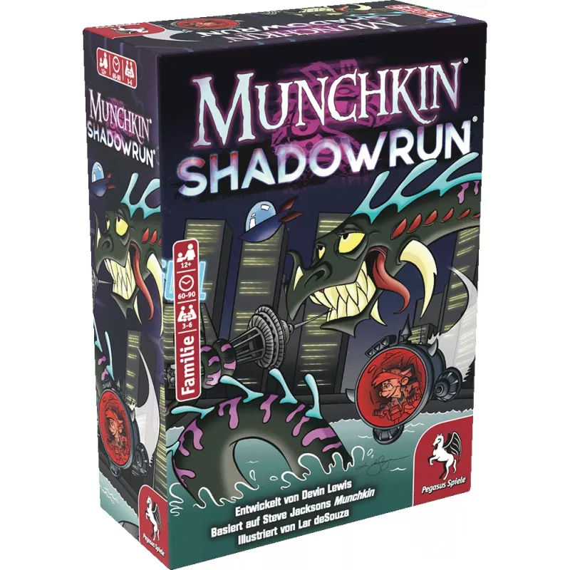 Munchkin Shadowrun, kortų žaidimas