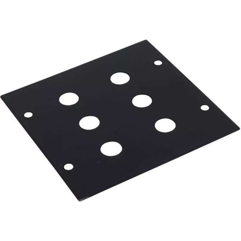 Omnitronic modulio 2U panelė su 6 lizdinėmis jungtimis, 88×88 mm