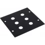 Omnitronic modulio 2U panelė su 6 lizdinėmis jungtimis, 88×88 mm