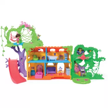 Žaidimų rinkinys Usorteret Dora The Explorer Casita žaidimų rinkinio žaislas vaizduotės žaidimams