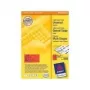 Avery - bylų aplankų etiketės (File Folder Labels) - Raudona - 70 x 37 mm - 2400 etiketė(s) (100 lapų x 24) (3448)