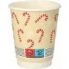 PAPSTAR 20 vienkartinių gėrimo puodelių Candy Canes 0,2 ml (89695)