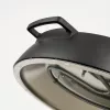 Picos krosnelė G3FERRARI Pummarola — stalinė elektrinė krosnelė, 1200 W, maks. Ø 28–31 cm, akmeninis kepimo paviršius, juoda/sidabrinė