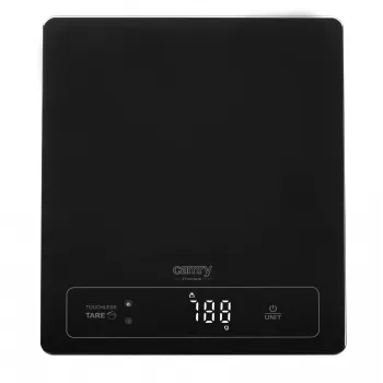 Virtuvinės svarstyklės Camry CR 3175 Maksimali apkrova 15 kg Padala 1 g Ekranas LED Juoda